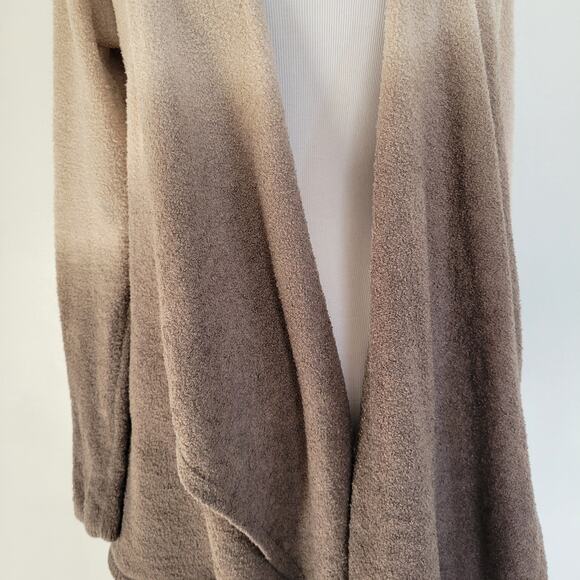 Barefoot Dreams Bamboo Chic Lite Calypso Wrap Ombre Brown 436 Women S/M - Picture 6 of 15